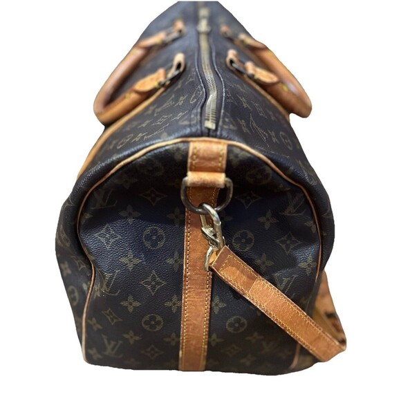 Louis Vuitton Authentic Duffle Brown Canvas Leather - Picture 2 of 16